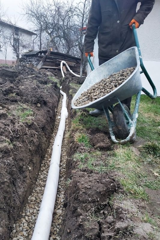 Drainage Pipe Installation Process
